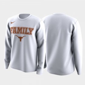 Family on Court UT March Madness Legend Basketball Long Sleeve Men White T-Shirt 266396-208 Family on Court UT March Madness Legend Basketball Long Sleeve Men White T-Shirt 266396-208