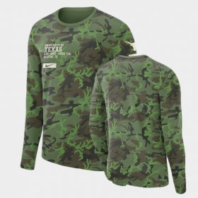 Military University of Texas Long Sleeve Men Camo T-Shirt 987372-442 Military University of Texas Long Sleeve Men Camo T-Shirt 987372-442